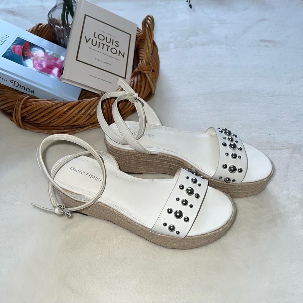 Marc Fischer Joyce Espadrille Platform Sandals - Picture 6 of 15
